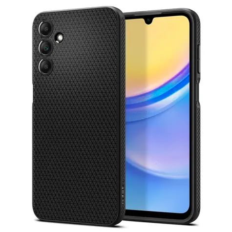 Spigen Liquid Air Schutzhülle für Samsung Galaxy A15/A15 5G schwarz