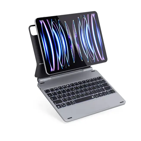 Epico Aluminium-Tastaturhülle für Apple iPad 10,9" (2022) - Deutsch