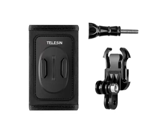 Telesin GP-BPM-003 Rucksackgurt mit J-Haken für Sportkameras