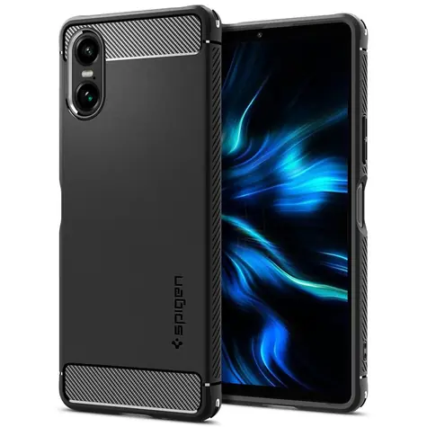 Spigen Rugged Armor Schutzhülle für Sony Xperia 10 VI schwarz