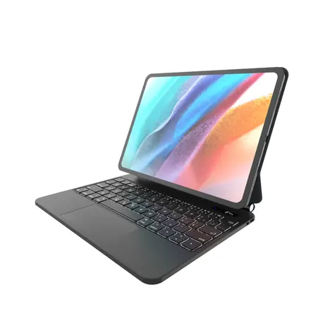 FIXED Typee Kabellose Tastaturhülle mit Magnethalterung für Apple iPad 10,9" 2022 (10. Generation) CZ Schwarz