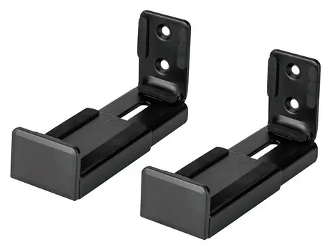Neomounts AWL29-550BL1 schwarz / Lautsprecher-Wandhalterung / Tragkraft 15kg / Tiefe 9-15 cm 