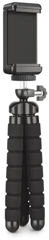 Connect IT Mini Stativ-Set Handyhalter schwarz