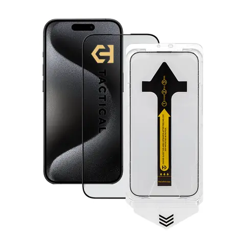 Tactical Impact BARRIER for Rookies Schutzglas für Apple iPhone 15 Pro / Einbaurahmen