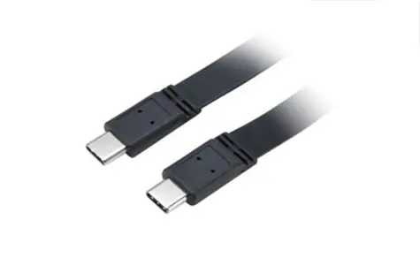 Akasa USB-C 3.1 Gen2 (M) - USB-C 3.1 Gen2 (M) 1 m schwarz / Slim / 10 Gbit/s 