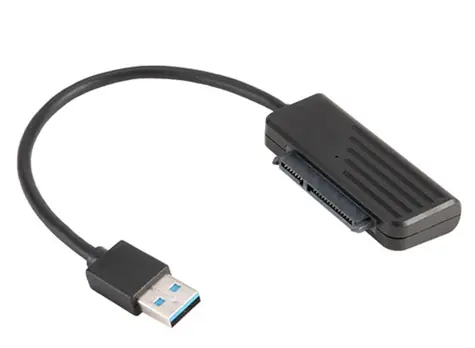 Akasa USB 3.1-Adapter für 2,5-Zoll-Festplatte und SSD / 5 Gbit/s / 20 cm 