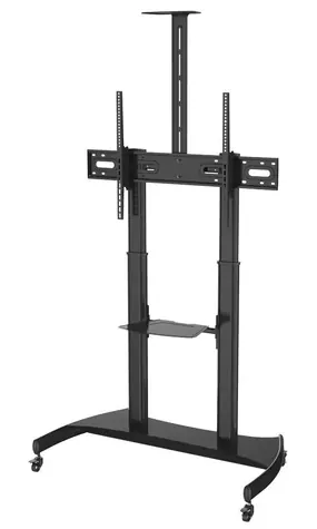 Neomounts PLASMA-M1950E schwarz / Displayständer / Trolley / 60-100" / VESA 200x200-1000x1000 / Belastung 100kg 