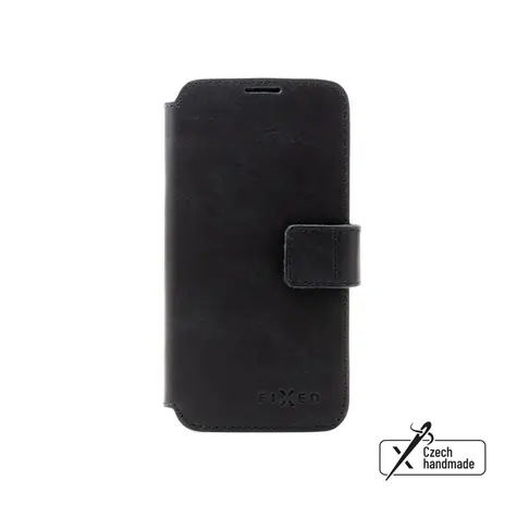 FIXED ProFit Leder-Büchertasche für Samsung Galaxy M13 5G, schwarz
