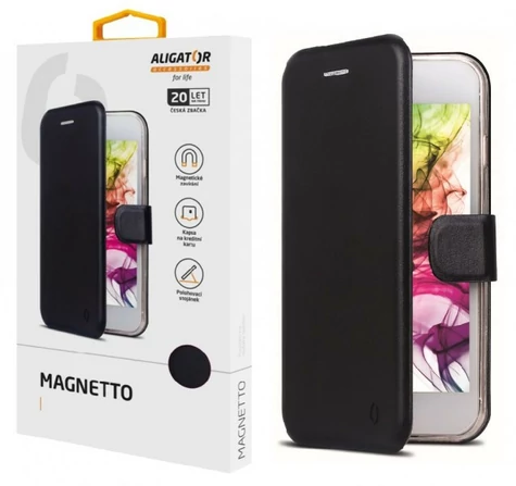 Aligator Magnethülle XIAOMI Redmi 13 / Schwarz