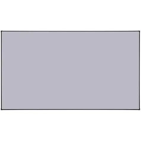 AVELI Premium Leinwand mit festem Rahmen 221x124(16:9) schwarz