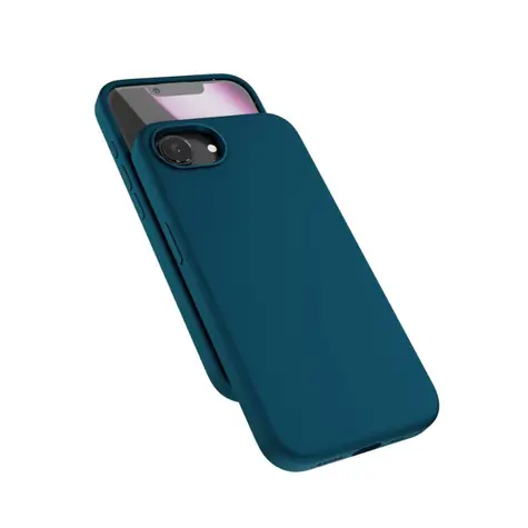 Epico Mag+ Silicone Case Pro Backcover für Apple iPhone 16e petrolblau