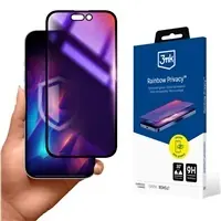 3mk Rainbow Privacy Schutzglas für Apple iPhone 15 PLUS