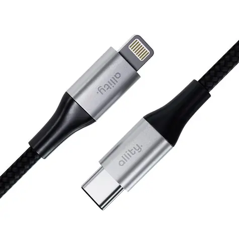 Allity AUC-01 Datenkabel USB-C/Lightning 1m 27W schwarz