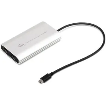 OWC Adapter Thunderbolt 3 Dual HDMI 4K / 26 cm / DisplayLink / 4K-Unterstützung