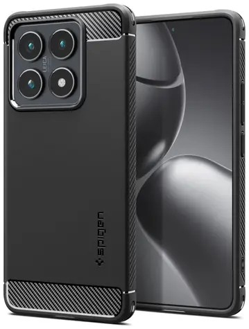 Spigen Rugged Armor Hülle für XIAOMI 14T Pro schwarz