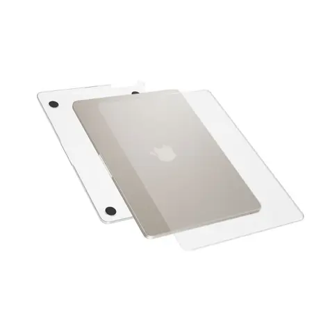 Epico Slim Shell Hülle für Macbook Air 13" 2018/2020 (A1932/A2179/M1 Air A2337) matt transparent