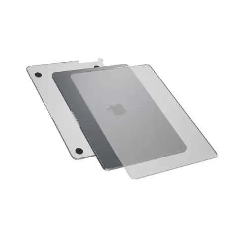 Epico Slim Shell Hülle für Macbook Air 13,6" M2 (2022)/M3 (2024) (A2681/A3113) mattgrau