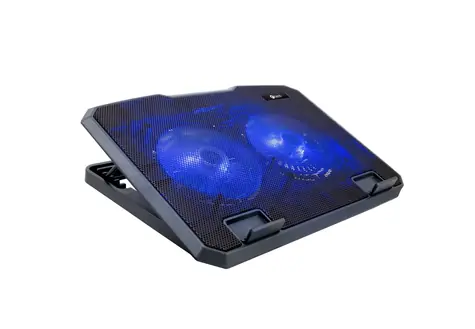 C-tech CLP-140 schwarz / Kühlpad für 15,6" Laptop / LED-Hintergrundbeleuchtung