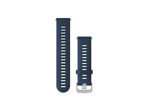 Garmin Quick Release Armband 22mm blau-silber
