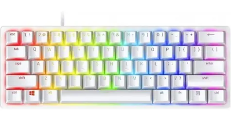 Razer Huntsman V3 Pro Mini weiß / Gaming-Tastatur / mechanisch / Razer Analog Optical Switch Gen 2 / US-Layout
