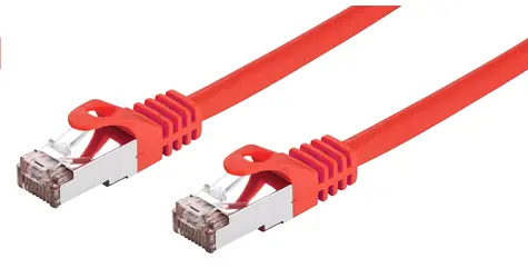 C-tech Patchkabel Cat6 FTP 0,25 m rot