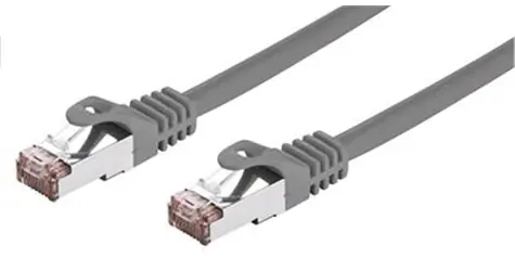 C-tech Patchkabel Cat6 FTP 0,5 m grau