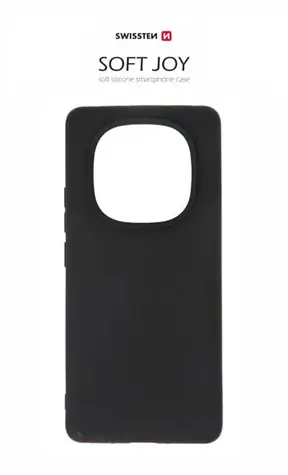 Swissten SOFT JOY Hülle für XIAOMI REDMI NOTE 14 PRO PLUS 5G schwarz