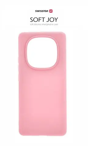 Swissten SOFT JOY Hülle für XIAOMI REDMI NOTE 14 PRO PLUS 5G rosa