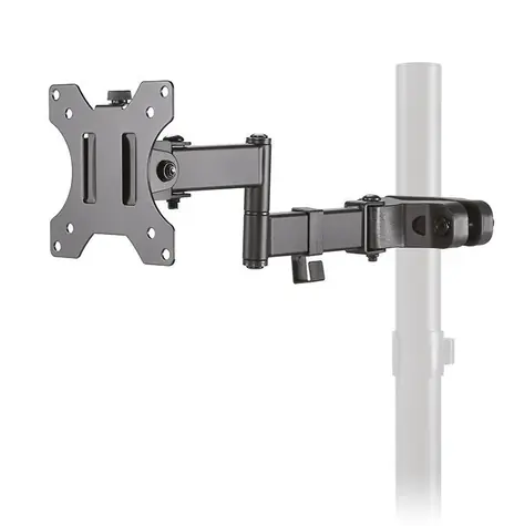 Neomounts FL40-450BL11 schwarz / Displayhalterung für Stange / Größe 17-32" / Stangendurchmesser 28-60 mm / VESA 75x75 - 100x100 