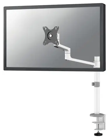 Neomounts DS60-425WH1 / Desktop-Monitorhalterung / Größe 17-27" / VESA 75x75 - 100x100 / Tragkraft 8 kg