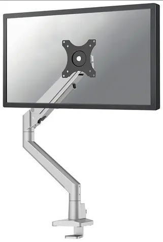 Neomounts TIS DS70-250SL1 silber / Desktop-Monitorhalterung / Größe 17-35" / VESA 75x75 - 100x100 / Tragkraft 9 kg