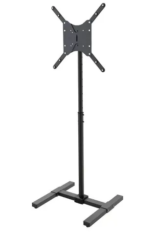 Neomounts BOS NS-FS100BLACK / Bodenständer / Größe 10-55" / VESA 75x75 - 400x400 / Tragkraft 20 kg