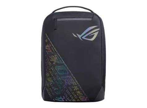 Asus ROG BP1501G Holographic Edition schwarz / Gaming-Rucksack für Laptops bis 17" / Polyester