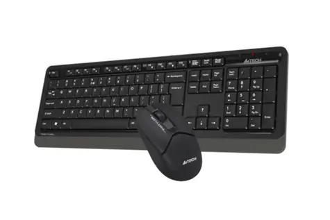 A4Tech FG1012 schwarz / kabelloses Tastatur-+Maus-Set / CZ -Layout / USB-A Nano-Empfänger 2,4 GHz