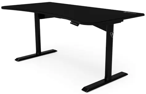 Arozzi ARENA MOTO / Gaming Tisch / motorisiert / L: 160cm / B: 80cm / Höhenverstellung 72 - 118 cm / schwarz