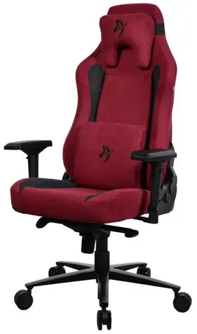Arozzi VERNAZZA Supersoft Bordeaux / Gamingstuhl / Stoffbezug / Burgunderrot / Belastbarkeit 145kg