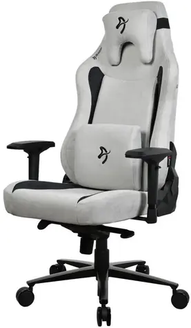 Arozzi VERNAZZA XL Supersoft Hellgrau / Gamingstuhl / Stoffbezug / Hellgrau / Belastbarkeit 170kg