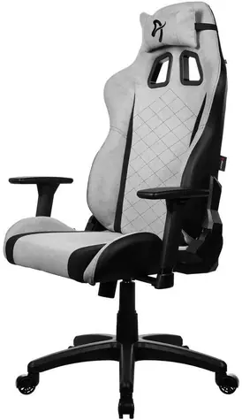 Arozzi AVANTI Soft Fabric Light Grey / Gamingstuhl / Stoffbezug / hellgrau / Tragkraft 120kg