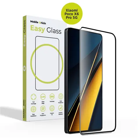 Mobile Origin EasyGlass Schutzglas für XIAOMI POCO X6 Pro 5G