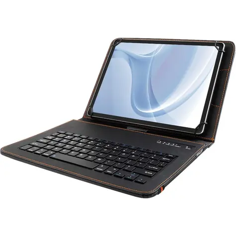 YENKEE YBK 1050 schwarz / Universelle Tablet-Hülle mit BT-Tastatur / für Tablets bis 10" / Micro-USB