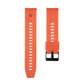 Tactical Silikonarmband mit Schnellverschluss, 20 mm, Orange