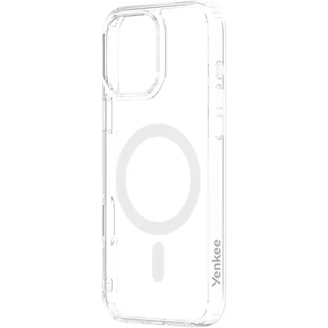 YENKEE YCC MagSafe CR 03 Schutzhülle für Apple iPhone 15 Pro Max, transparent / MagSafe