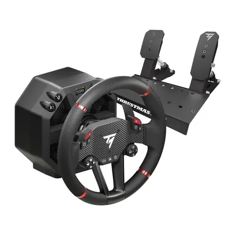 Thrustmaster TH0365 / Lenkrad und Pedalset / für PS4 & PS5 & PC 