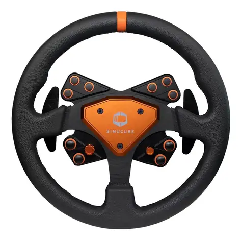 Simucube Tahko Lenkrad Gaming-Lenkrad mit 320mm Durchmesser orange