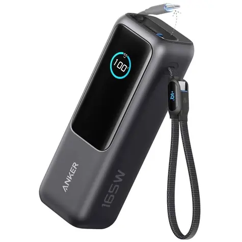 Anker Powerbank ZOLO 25.000 mAh 165 W grau / 3x USB-C & 1x USB-A