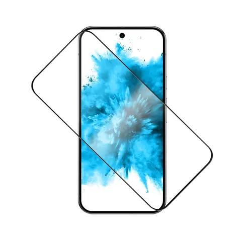 FIXED Full-Cover Displayschutz aus gehärtetem Glas für Google Pixel 10 Pro XL 5G, Schwarz