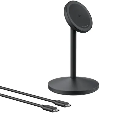 Anker MagGo A25X1 Kabelloser Ladeständer Schwarz / USB-C / 15W 