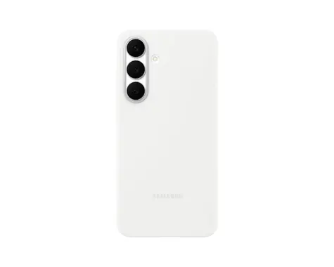 Samsung Silikonhülle für Galaxy S25 FE Weiß
