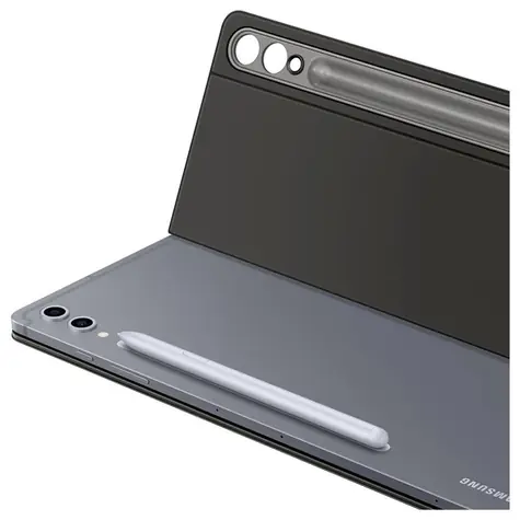 Samsung Book Cover Keyboard Slim für Galaxy Tab S10+/S9+, schwarz, deutsche Tastaturbeschriftung