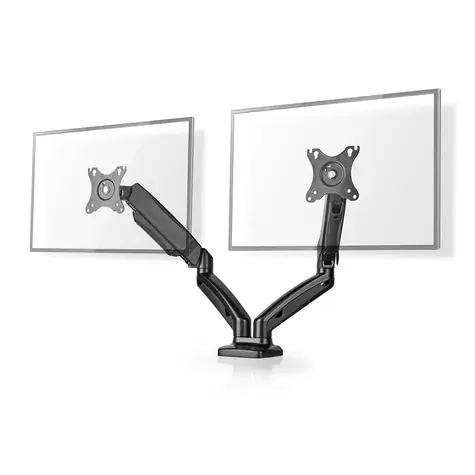 Nedis MMDOSGS110BK Monitorständer / 15-32" / Max. 8kg / 3 Drehpunkte 